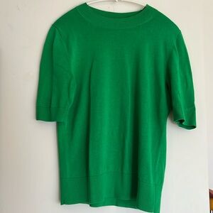 COS- Green knitted top